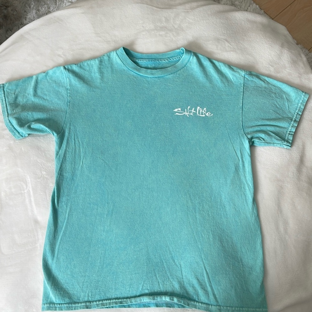 Salt life cotton tee, large